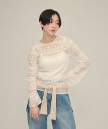 eL | 【eL】2way Lace Pullover/643997(Tシャツ/カットソー)