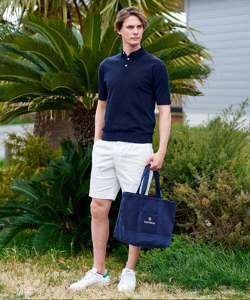 DRESSTERIOR(ドレステリア)の「ドレステリア キャンバストートバッグ(M)(トートバッグ・メンズ・ブラック/ネイビー/ブルー系その他/ブラウン系その他2・00)」の5枚目の写真