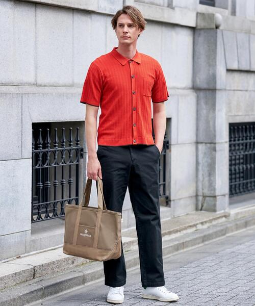 DRESSTERIOR(ドレステリア)の「ドレステリア キャンバストートバッグ(M)(トートバッグ・メンズ・ブラック/ネイビー/ブルー系その他/ブラウン系その他2・00)」の6枚目の写真
