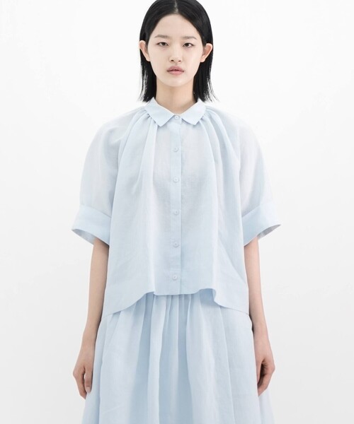 eunoia | クロップド 半袖シャツ WOMEN（シャツ/ブラウス）｜Bshop