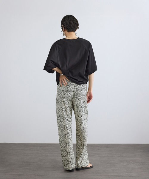 SALON adam et rope'(サロン アダム エ ロペ)の「リバティイージーリラックスパンツ(その他パンツ・レディース・ブルー系その他4/グリーン系その他/ブラック系その他・FREE)」の18枚目の写真