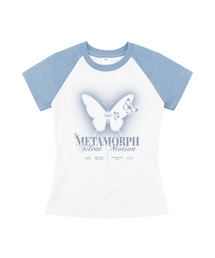 META MORPH レグランスリムフィット半袖Tシャツ