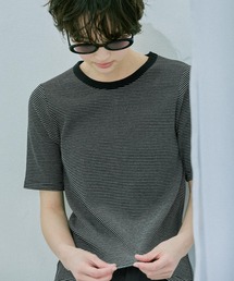 LAKOLE | コットンテレコ半袖T / 671512(Tシャツ/カットソー)