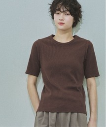 LAKOLE | コットンテレコ半袖T / 671512(Tシャツ/カットソー)