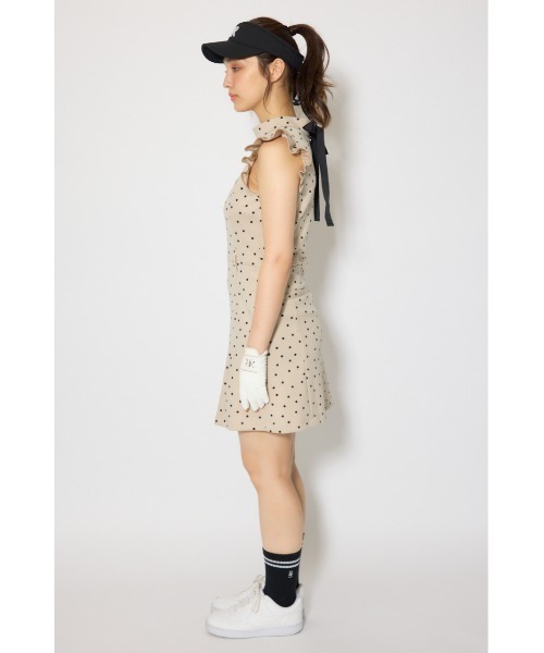 RIENDA GOLF(リエンダゴルフ)の「【RIENDA GOLF 一部店舗・WEB限定】バックリボンフリルスリーブワンピース(ワンピース・レディース・ベージュ/ライトブルー/ブラック・MEDIUM/SMALL)」の17枚目の写真