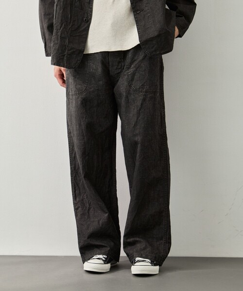orSlow/オアスロウ】WWⅡ 40S U.S NAVY SUMI COATED LINEN UTILITY