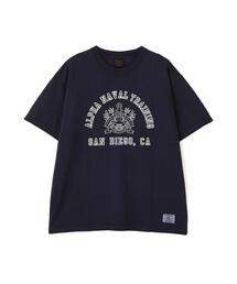 【日本限定】Alpha Industries/アルファ インダストリーズ/NAVAL TRAINING SCHOOL T‐SHIRT/ネーヴァル トレーニング スクール Tシャツ