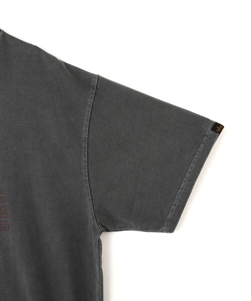 Alpha Industries（アルファインダストリーズ）の「【日本限定】Alpha Industries/アルファ インダストリーズ/NAVAL TRAINING SCHOOL T‐SHIRT/ネーヴァル トレーニング スクール Tシャツ（Tシャツ/カットソー・メンズ・ネイビー/チャコール/ホワイト系2・S/L/M/XL/2XL）」の6枚目の写真