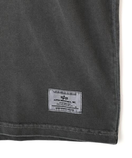 Alpha Industries（アルファインダストリーズ）の「【日本限定】Alpha Industries/アルファ インダストリーズ/NAVAL TRAINING SCHOOL T‐SHIRT/ネーヴァル トレーニング スクール Tシャツ（Tシャツ/カットソー・メンズ・ネイビー/チャコール/ホワイト系2・S/L/M/XL/2XL）」の5枚目の写真