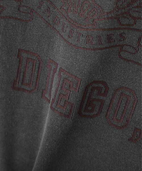 Alpha Industries（アルファインダストリーズ）の「【日本限定】Alpha Industries/アルファ インダストリーズ/NAVAL TRAINING SCHOOL T‐SHIRT/ネーヴァル トレーニング スクール Tシャツ（Tシャツ/カットソー・メンズ・ネイビー/チャコール/ホワイト系2・S/L/M/XL/2XL）」の4枚目の写真