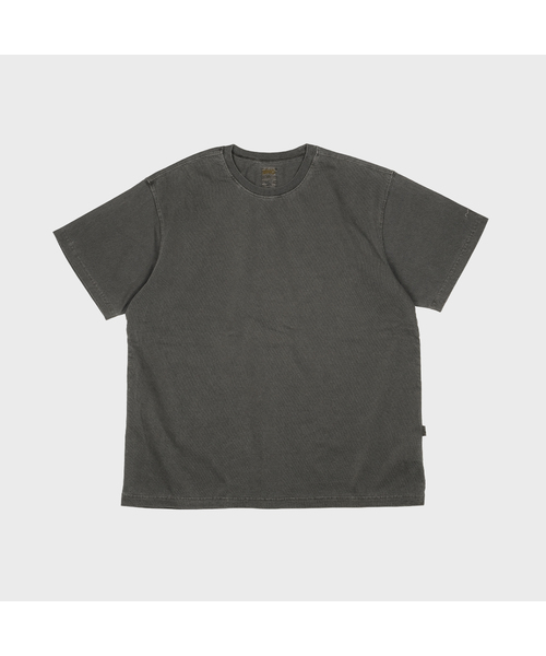 MMOGARDEN(エメモガーデン)の「pigment dyed tee (3colors)(Tシャツ/カットソー・メンズ・ラベンダー/ブルー/チャコールグレー・1/2/3)」の2枚目の写真