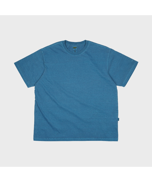 MMOGARDEN(エメモガーデン)の「pigment dyed tee (3colors)(Tシャツ/カットソー・メンズ・ラベンダー/ブルー/チャコールグレー・1/2/3)」の3枚目の写真