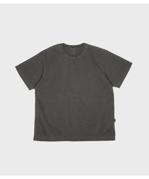 MMOGARDEN(エメモガーデン)の「pigment dyed tee (3colors)(Tシャツ/カットソー・メンズ・ラベンダー/ブルー/チャコールグレー・1/2/3)」の5枚目の写真