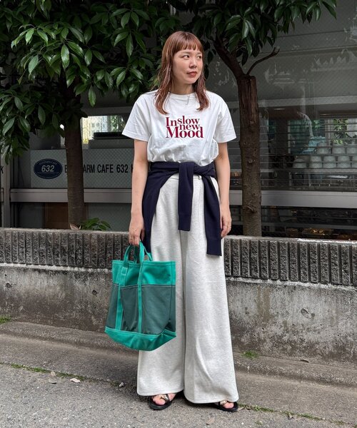 DISCOAT(ディスコート)の「アソートフロッキーロゴTシャツ(Tシャツ/カットソー・レディース・ホワイト/チャコールグレー/オフホワイト・FREE)」の9枚目の写真