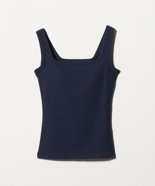 MARW UNITED ARROWS(マルゥ ユナイテッドアローズ)の「<MARW UNITED ARROWS>カップ付 リブ タンクトップ(タンクトップ・レディース・ホワイト/モカ/ネイビー/ブラック・FREE)」の13枚目の写真