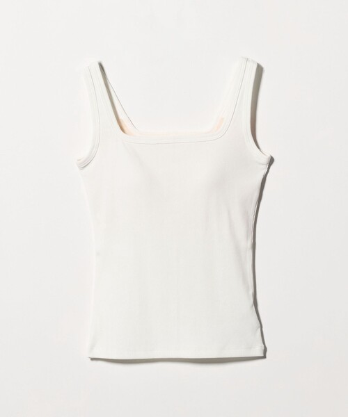 MARW UNITED ARROWS(マルゥ ユナイテッドアローズ)の「<MARW UNITED ARROWS>カップ付 リブ タンクトップ(タンクトップ・レディース・ホワイト/モカ/ネイビー/ブラック・FREE)」の16枚目の写真