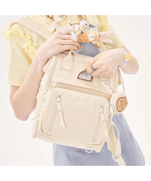 VANWALK（バンウォーク）の「エイミーコア 大型バックパック [アイボリー]（バックパック/リュック・レディース・その他・FREE）」の2枚目の写真
