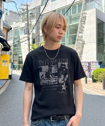 A'GEM/9 × .kom『ARULE/アルール』サーマル 加工プリント半袖Tシャツ