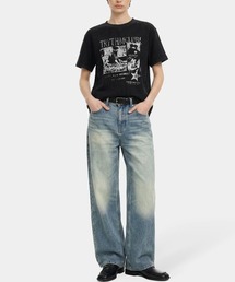 ARULE（アルール）の「A'GEM/9 × .kom『ARULE/アルール』サーマル 加工プリント半袖Tシャツ（Tシャツ/カットソー）」