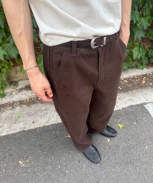 FABREGAT(ファブレガ)の「サイドラインチノパンツ(ダークブラウン)(その他パンツ・レディース・その他・1/2/3/4)」の10枚目の写真