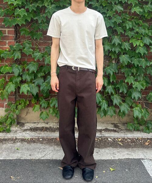 FABREGAT(ファブレガ)の「サイドラインチノパンツ(ダークブラウン)(その他パンツ・レディース・その他・1/2/3/4)」の11枚目の写真