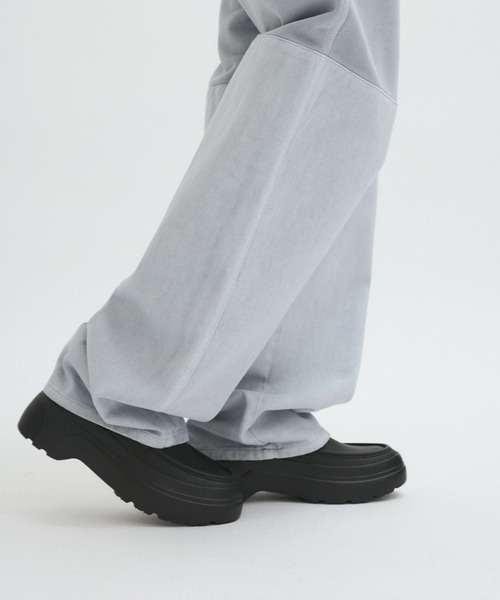 HUNTER（ハンター）の「【HUNTER for ADAM ET ROPE'】別注  LOAFER MULE（レインシューズ・レディース・キナリ/ブラック・23/24/25）」の21枚目の写真