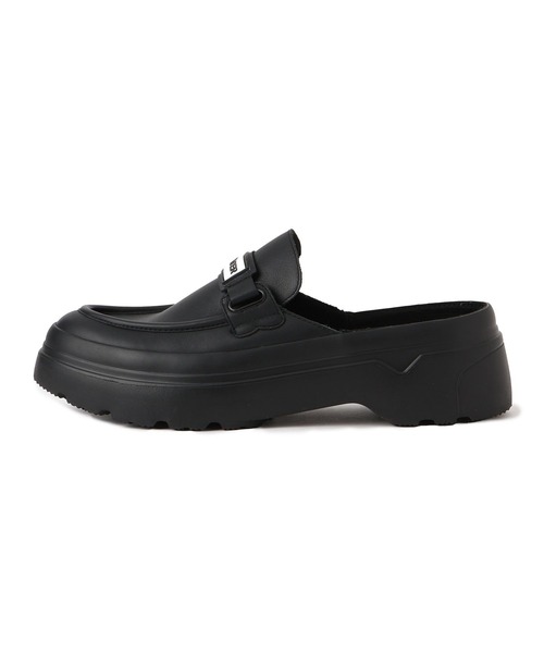 HUNTER（ハンター）の「【HUNTER for ADAM ET ROPE'】別注  LOAFER MULE（レインシューズ・レディース・キナリ/ブラック・23/24/25）」の17枚目の写真