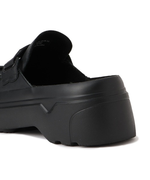 HUNTER（ハンター）の「【HUNTER for ADAM ET ROPE'】別注  LOAFER MULE（レインシューズ・レディース・キナリ/ブラック・23/24/25）」の14枚目の写真