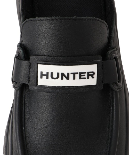 HUNTER（ハンター）の「【HUNTER for ADAM ET ROPE'】別注  LOAFER MULE（レインシューズ・レディース・キナリ/ブラック・23/24/25）」の13枚目の写真