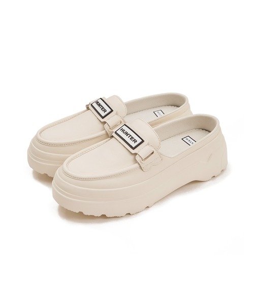 HUNTER(ハンター)の「【HUNTER for ADAM ET ROPE'】別注 LOAFER MULE(レインシューズ・レディース・キナリ/ブラック・23/24/25)」の6枚目の写真