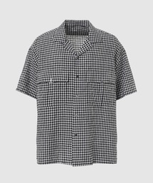 KEROUAC LINEN GINGHAM CHECK SHIRT