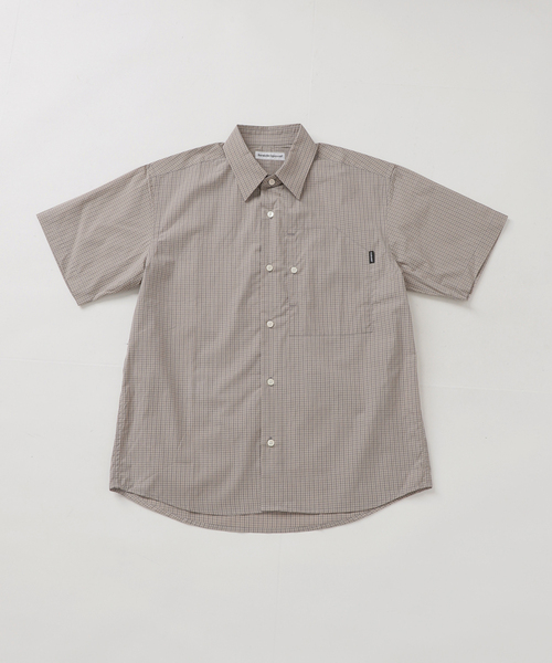 cabaret poval(キャバレーポバール)の「cabaret poval / キャバレーポバール IP PLAID S/S SHIRT(シャツ/ブラウス・メンズ・ベージュ/ブラウン・MEDIUM/LARGE)」の2枚目の写真