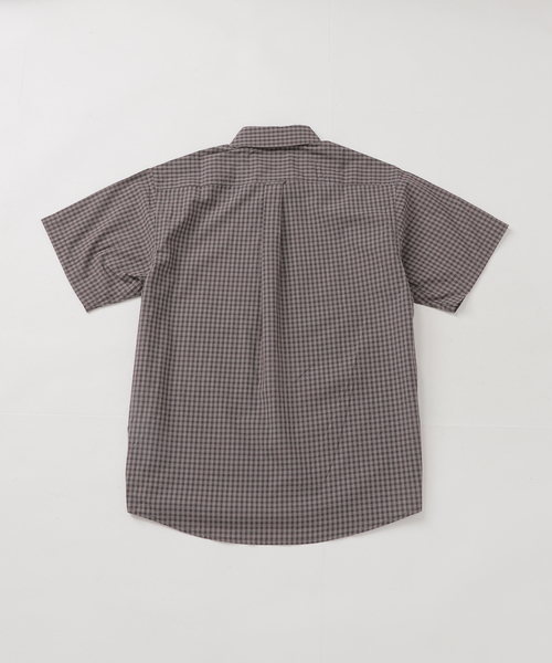 cabaret poval(キャバレーポバール)の「cabaret poval / キャバレーポバール IP PLAID S/S SHIRT(シャツ/ブラウス・メンズ・ベージュ/ブラウン・MEDIUM/LARGE)」の3枚目の写真