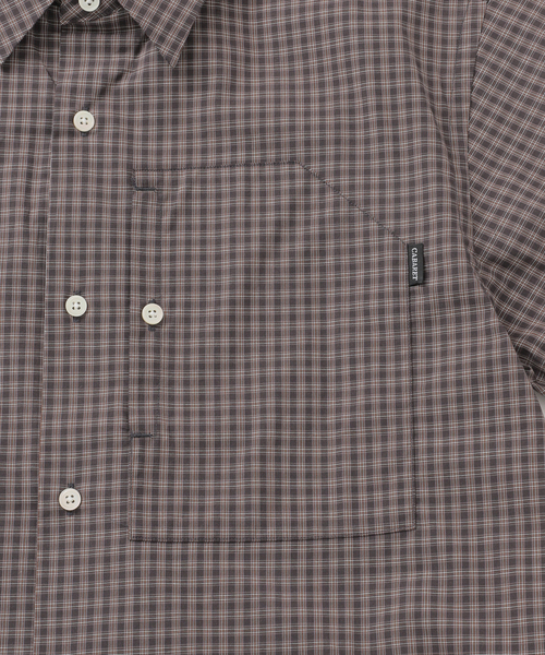 cabaret poval(キャバレーポバール)の「cabaret poval / キャバレーポバール IP PLAID S/S SHIRT(シャツ/ブラウス・メンズ・ベージュ/ブラウン・MEDIUM/LARGE)」の5枚目の写真
