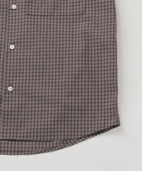 cabaret poval(キャバレーポバール)の「cabaret poval / キャバレーポバール IP PLAID S/S SHIRT(シャツ/ブラウス・メンズ・ベージュ/ブラウン・MEDIUM/LARGE)」の7枚目の写真