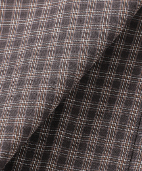 cabaret poval(キャバレーポバール)の「cabaret poval / キャバレーポバール IP PLAID S/S SHIRT(シャツ/ブラウス・メンズ・ベージュ/ブラウン・MEDIUM/LARGE)」の8枚目の写真