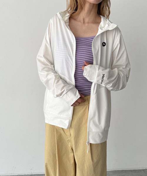 Marmot W's Mt.RashGuard Hoodie（ラッシュガード）｜CANAL JEAN