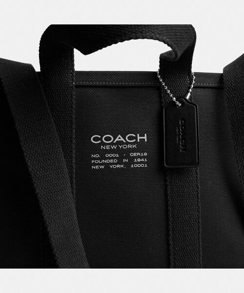 COACH(コーチ)の「ユーティリティー トート 27(トートバッグ・メンズ・ブラック系その他・ONE)」の7枚目の写真