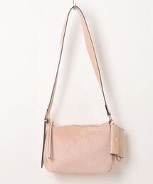 maison vert（メゾンヴェール）の「【チェーンチャーム・ミニポーチ付き】2WAYベルトワンショルダー（ショルダーバッグ）」
