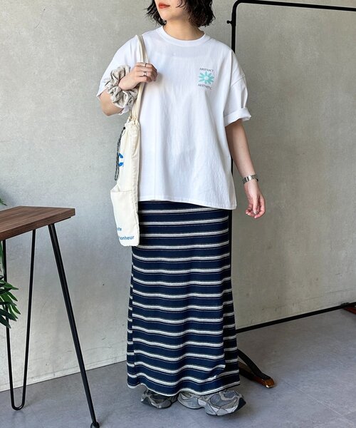 CPCM(シーピーシーエム)の「フラワープリントT(Tシャツ/カットソー・メンズ・ホワイト系その他/ホワイト系その他2/ホワイト・MEDIUM/LARGE)」の12枚目の写真