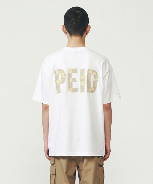 PEID（ペイド）の「PDテープ半袖Tシャツホワイト（Tシャツ/カットソー・レディース・ホワイト・1/2/3/5/4/6）」の6枚目の写真