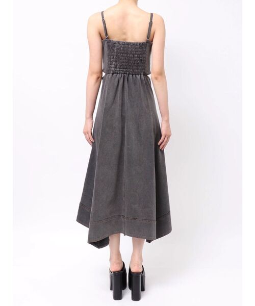 MURUA(ムルーア)の「デニムライクサイドカットワンピース 夏服(ワンピース・レディース・ブラック/ブルー・1/2)」の20枚目の写真