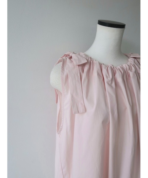miies miim(ミーエスミーム)の「fairy ribbon blouse(シャツ/ブラウス・レディース・ピンク/アイボリー・FREE)」の3枚目の写真