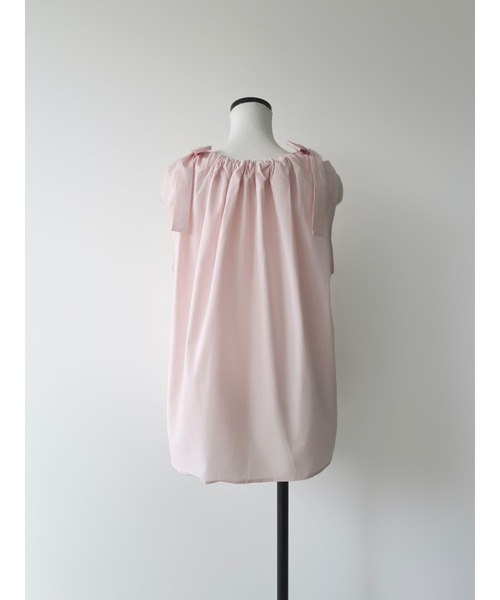 miies miim(ミーエスミーム)の「fairy ribbon blouse(シャツ/ブラウス・レディース・ピンク/アイボリー・FREE)」の4枚目の写真