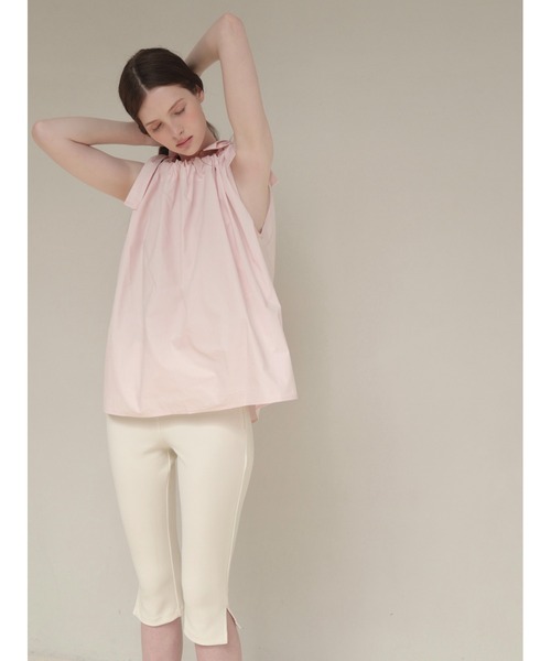 miies miim(ミーエスミーム)の「fairy ribbon blouse(シャツ/ブラウス・レディース・ピンク/アイボリー・FREE)」の8枚目の写真