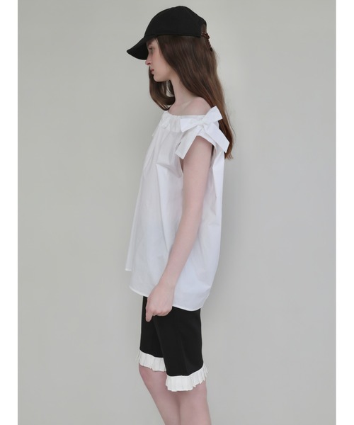 miies miim(ミーエスミーム)の「fairy ribbon blouse(シャツ/ブラウス・レディース・ピンク/アイボリー・FREE)」の10枚目の写真