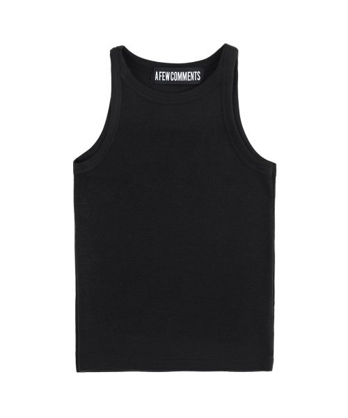 A FEW COMMENTS(アフューコメンツ)の「スリーブレスタンクトップ BLACK(Tシャツ/カットソー・レディース・その他・FREE)」の3枚目の写真