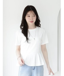 fifth（フィフス）の「ペプラムデザインTシャツ（Tシャツ/カットソー）」