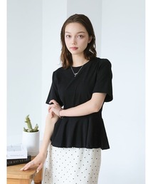 fifth（フィフス）の「ペプラムデザインTシャツ（Tシャツ/カットソー）」