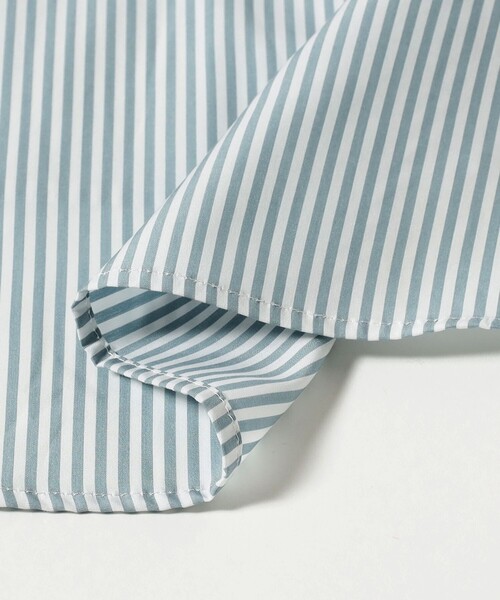 Demi-Luxe BEAMS（デミルクス ビームス）の「2WAY オーバーシャツ 26AW（シャツ/ブラウス・レディース・ホワイト/ストライプ/ネイビー・38/36）」の18枚目の写真